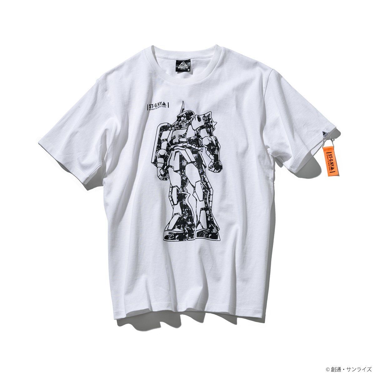 STRICT-G NEW YARK Tシャツ MS Collage シャア専用ザクII柄 | 機動戦士