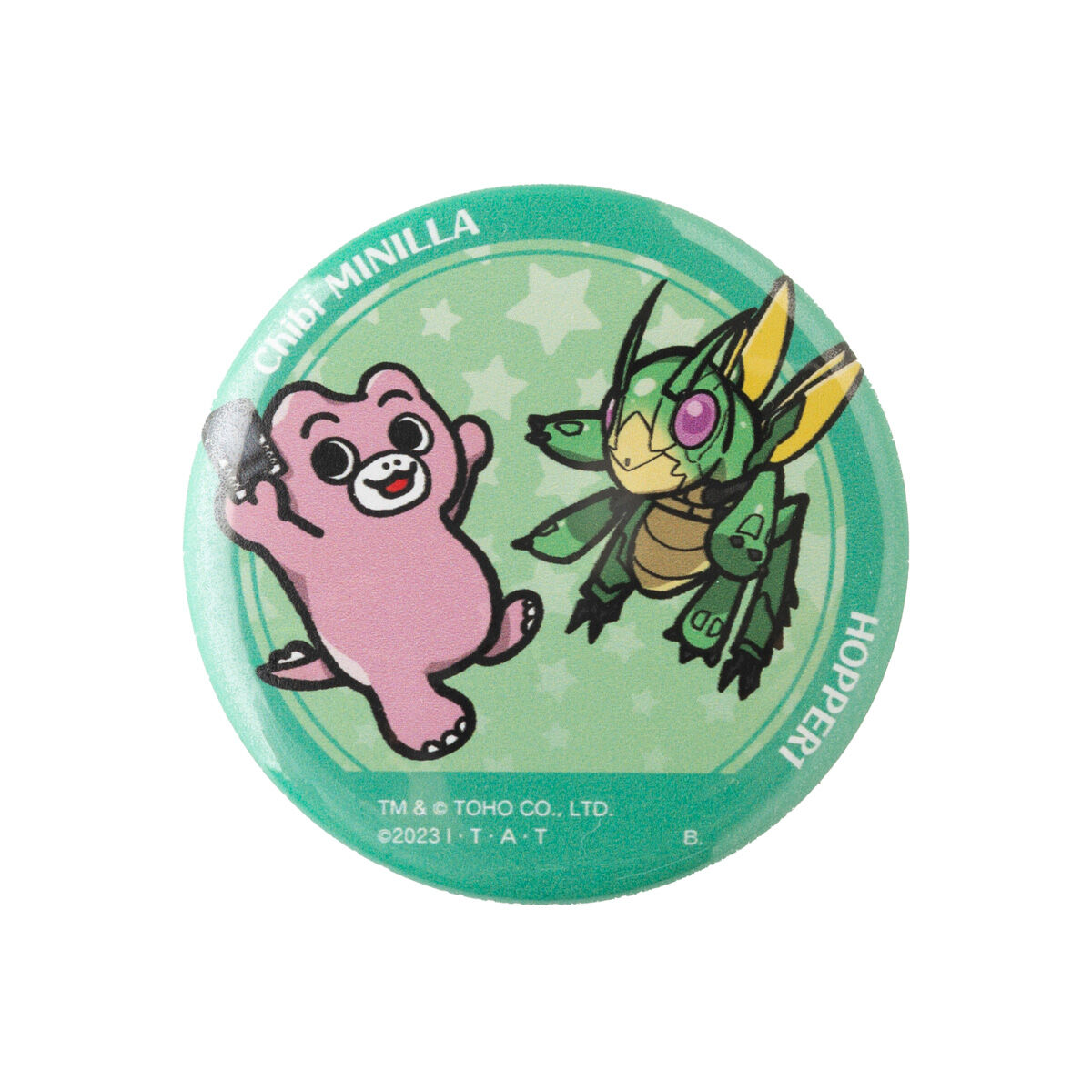 仮面ライダーガッチャード×ちびゴジラの逆襲 缶バッジ（全5種）【再販