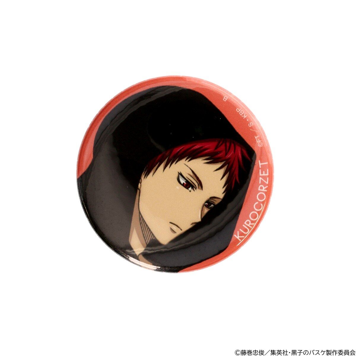 ハピクロ！】黒子のバスケ KUROCORZET メモリアル缶バッジ＜赤司征十郎