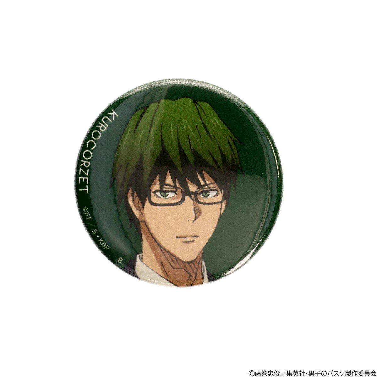 黒子テツヤ 黒子のバスケ展原画展アルティメタル缶バッジ