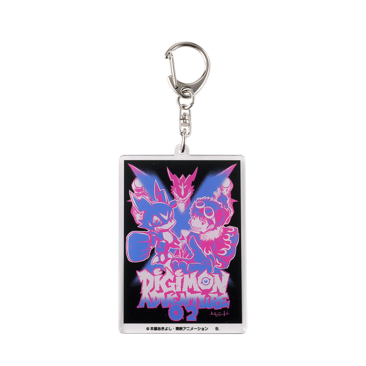 渡辺けんじ氏デザイン デジモンアドベンチャー02 25周年記念アクリル