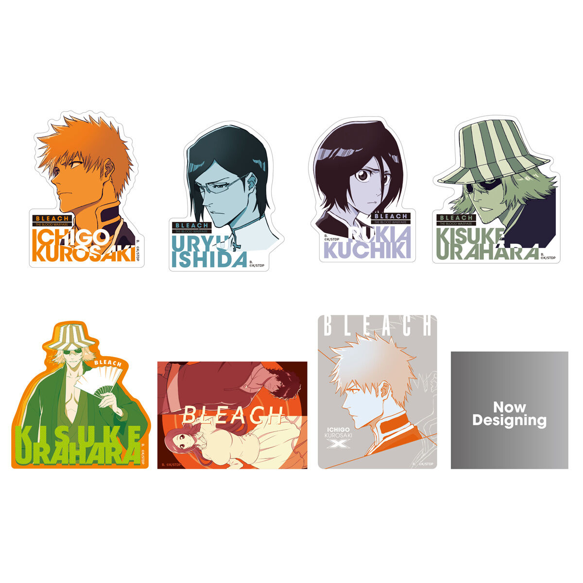 BLEACH 千年血戦篇 デザインステッカーコレクション | BLEACH