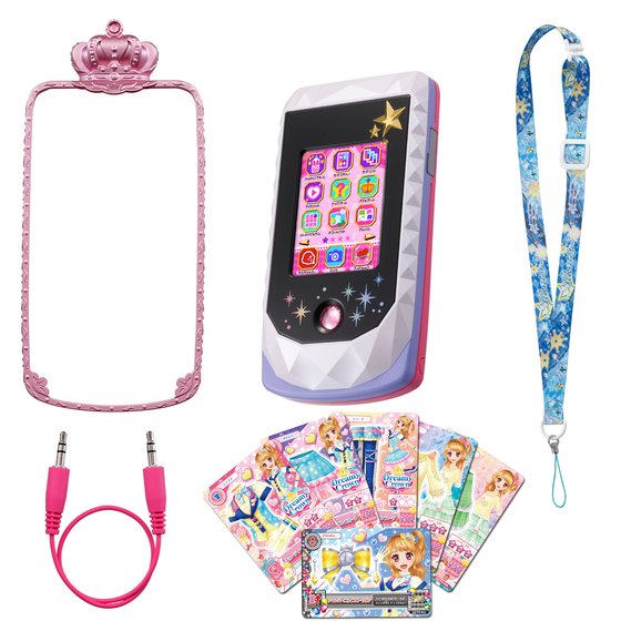 アイカツ！」の最新スマホ型アイテム特別セットをプレミアムバンダイ