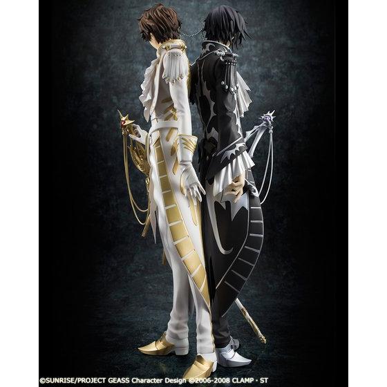 コードギアス」ルルーシュ＆スザクが背中合せの姿で登場 キャラクター