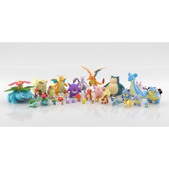 伝説のポケモン“ライコウ＆エンテイ＆スイクン”が1/20スケールの食玩