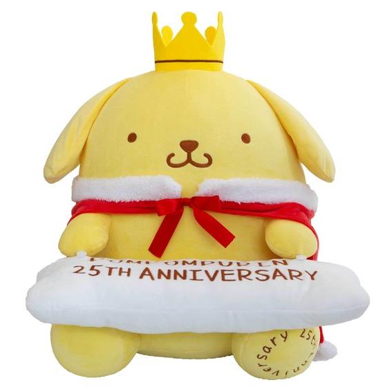 ポムポムプリン25周年記念！ふわふわのぬいぐるみPCクッション登場