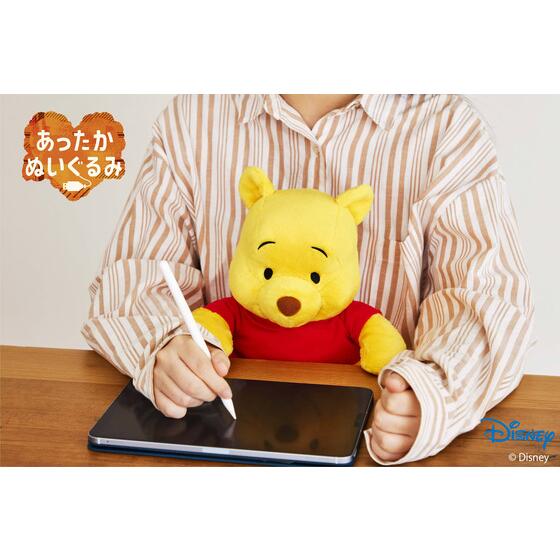 ミッキー、ミニー、ドナルド、プーさん』をぎゅっと抱きしめて温まる