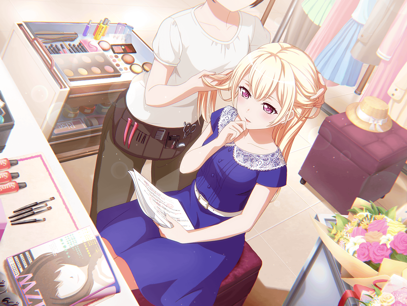 真っ白な居場所] 白鷺 千聖 | バンドリ！ ガールズバンドパーティ！DB