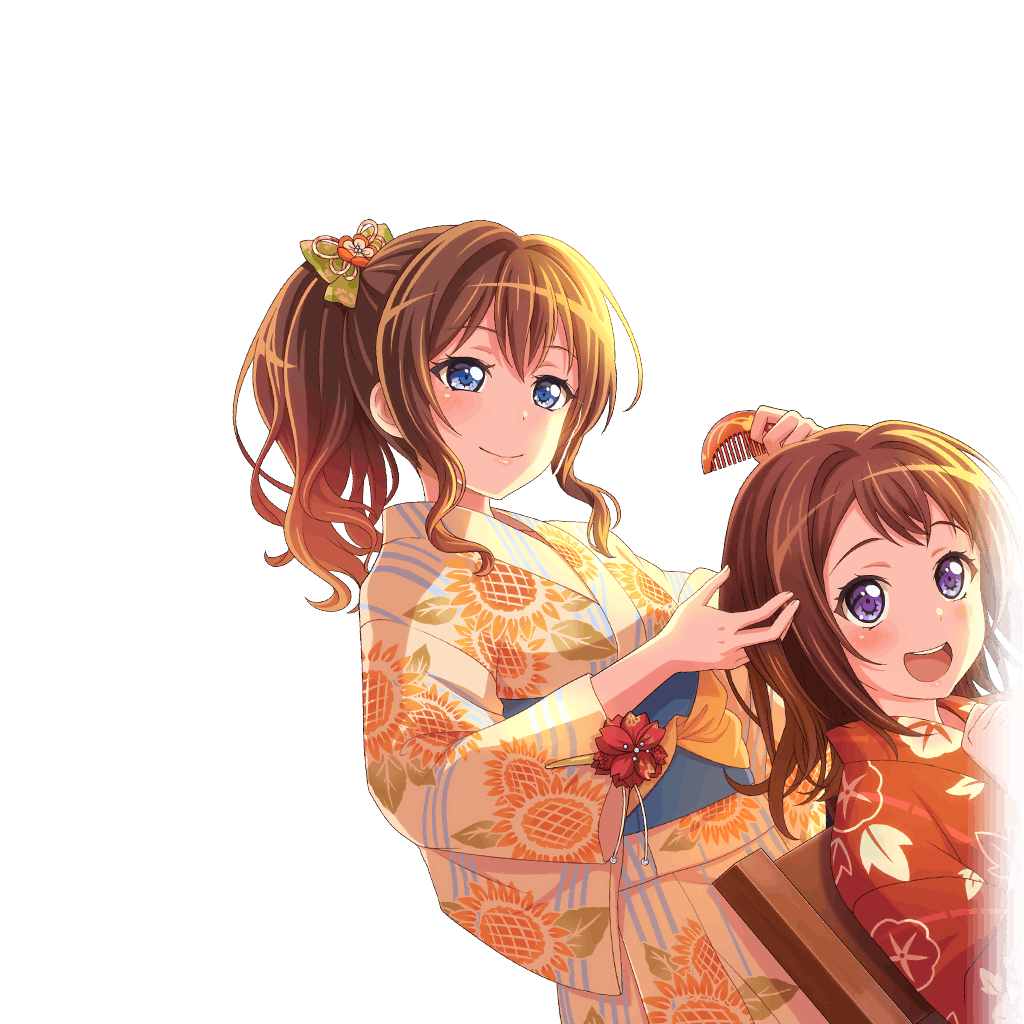 夕暮れ、おめかし準備] 山吹 沙綾 | バンドリ！ ガールズバンド