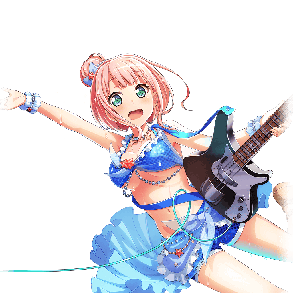 3人で水遊び] 上原 ひまり | バンドリ！ ガールズバンドパーティ！DB