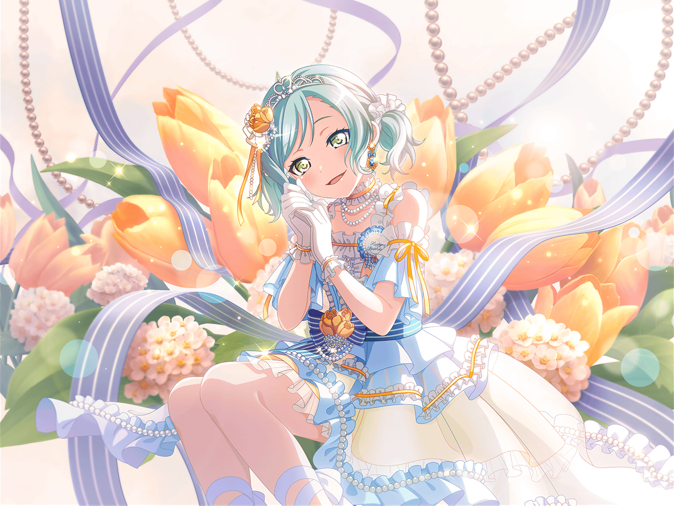 バンドリ氷川日菜缶バッジSummer Vacation ver.水着