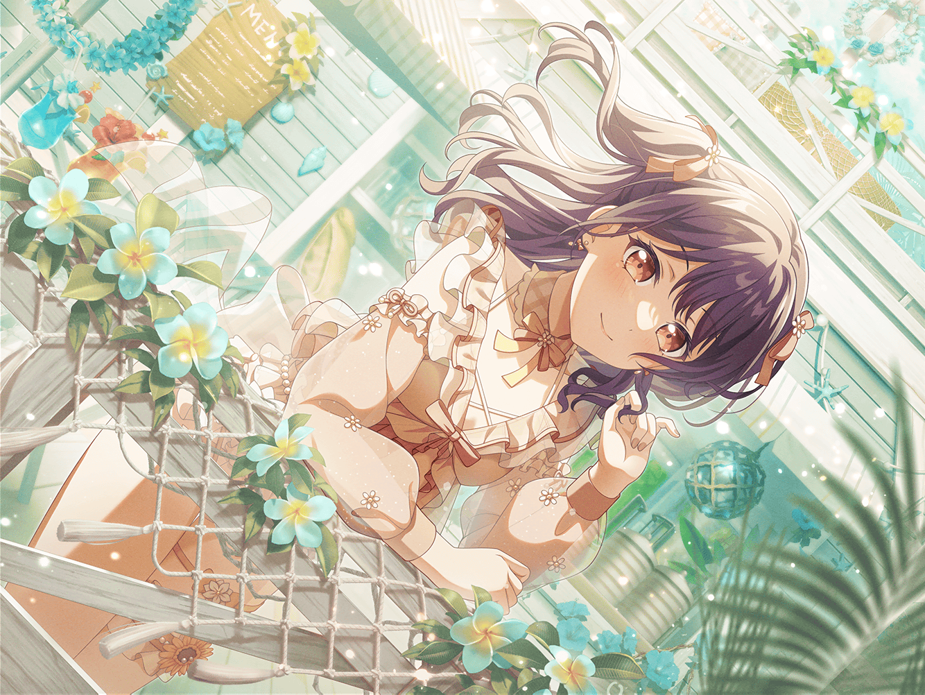 透き通る青に揺られて] 二葉 つくし | バンドリ！ ガールズバンド