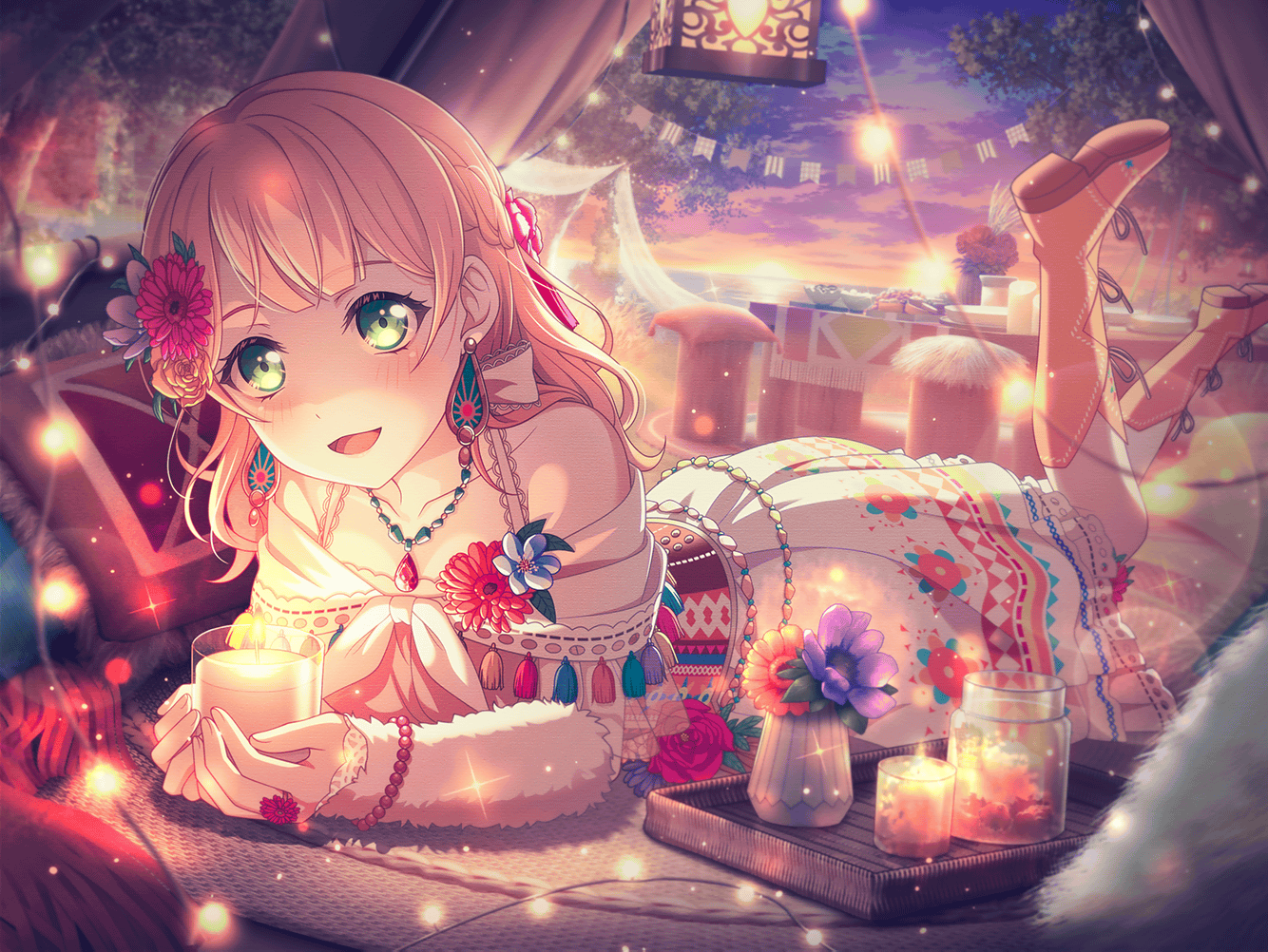 焚き火を囲んで] 上原 ひまり | バンドリ！ ガールズバンドパーティ