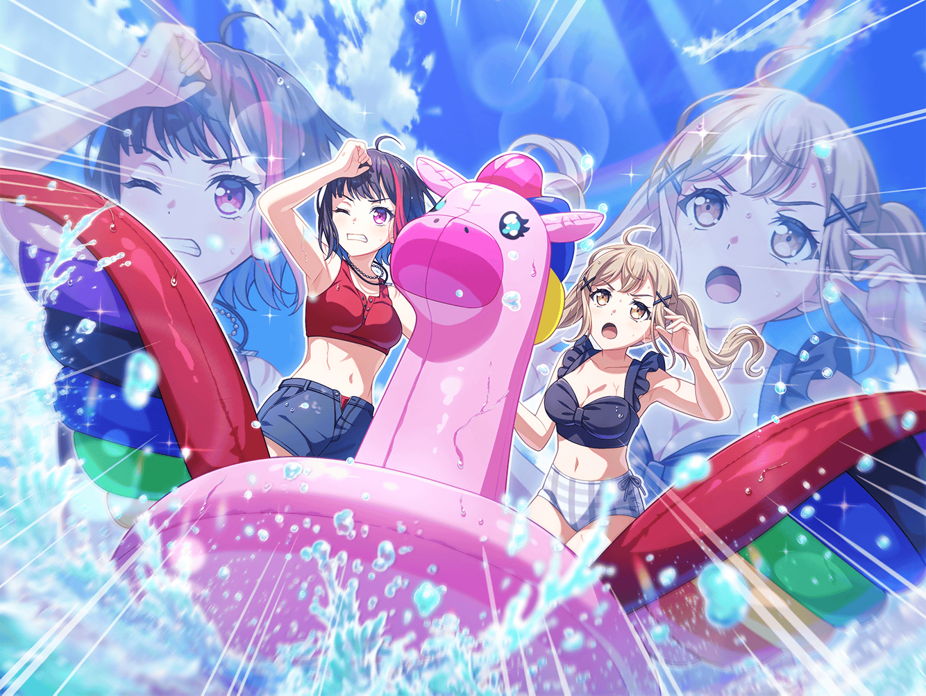 大海に羽ばたく天馬] 市ヶ谷 有咲 | バンドリ！ ガールズバンド