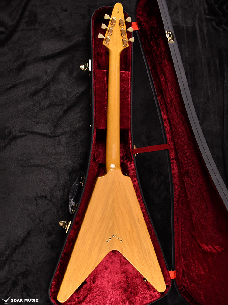 MFV・K-STD/NJ KNY BLK-PG Momose モモセ エレキギター フライングVタイプ