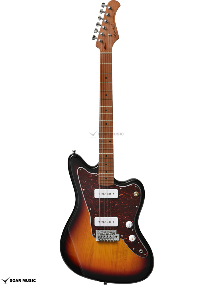 BJM-1-RSM/M 3TS (Bacchus / バッカス) エレキギター ジャズマスタータイプ