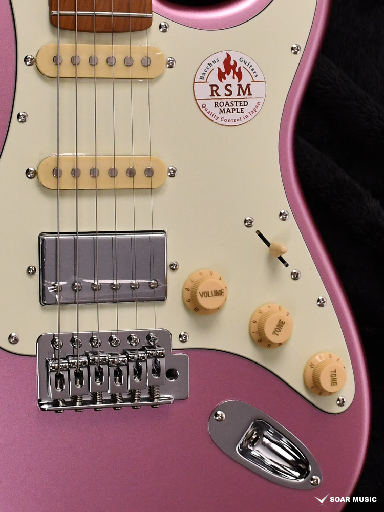 BST-2-RSM/M BGM (Bacchus / バッカス) エレキギター ストラトタイプ