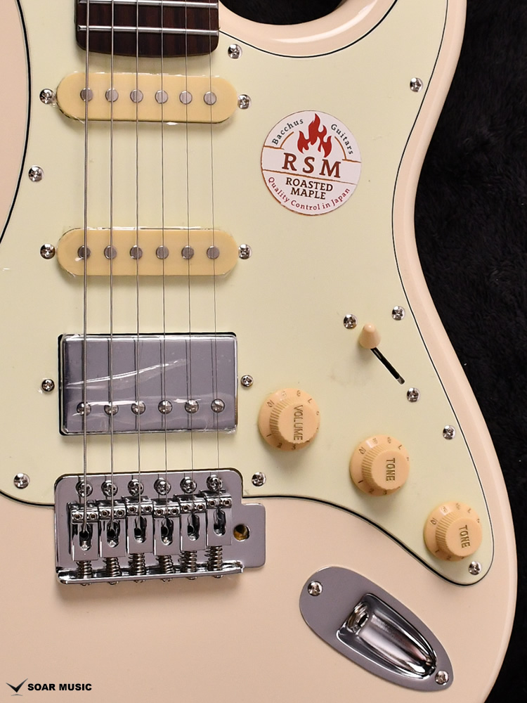 BST-2-RSM/R OWH (Bacchus / バッカス) エレキギター ストラトタイプ