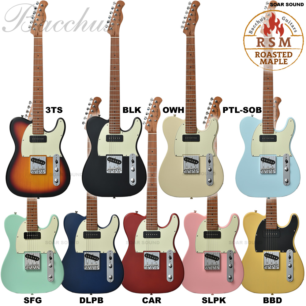 BTE-2-RSM/M スタンダードセット (Bacchus / バッカス) エレキギター