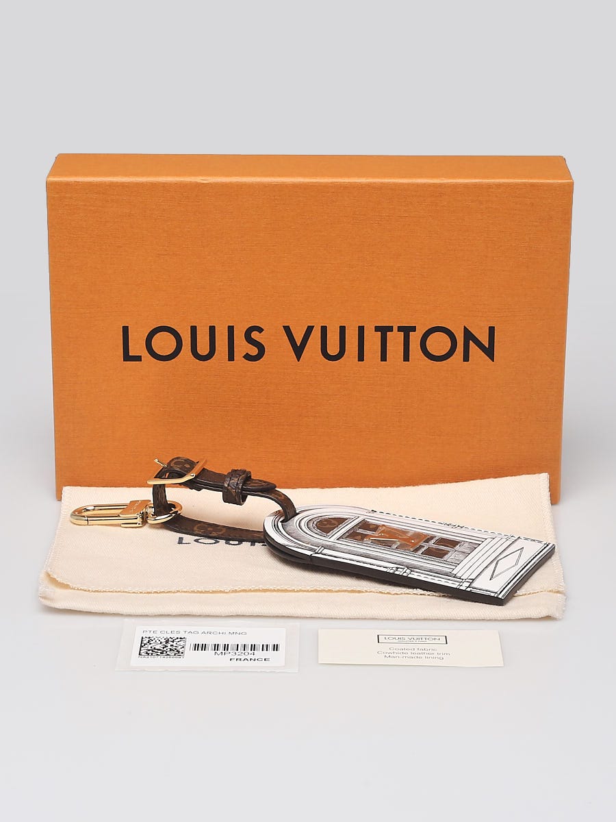 Louis Vuitton x Fornasetti Architettura Luggage Tag Key Holder