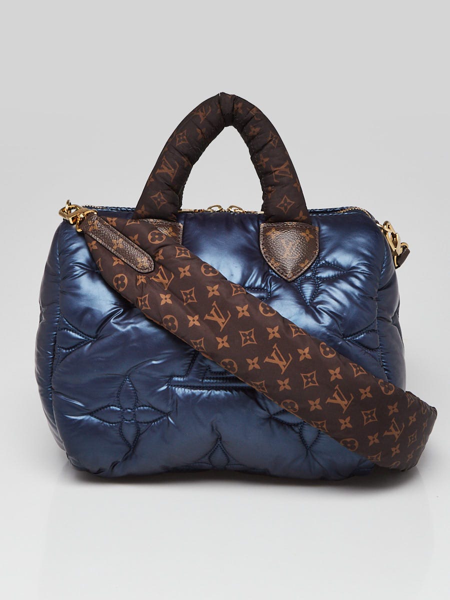 Louis Vuitton Limited Edition Navy Giant Monogram Econyl Pillow
