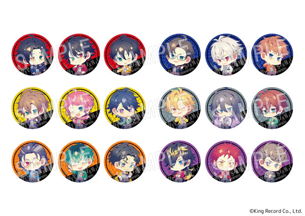 ヒプノシスマイク -Division Rap Battle- トレーディング缶バッジ1個