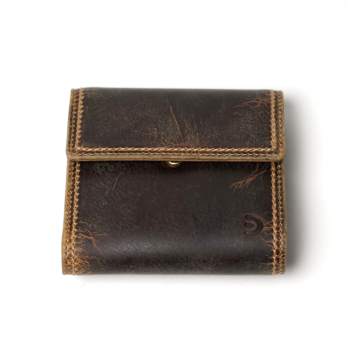 KUDU -クードゥーレザー- コンパクト三つ折り財布 ZKM906