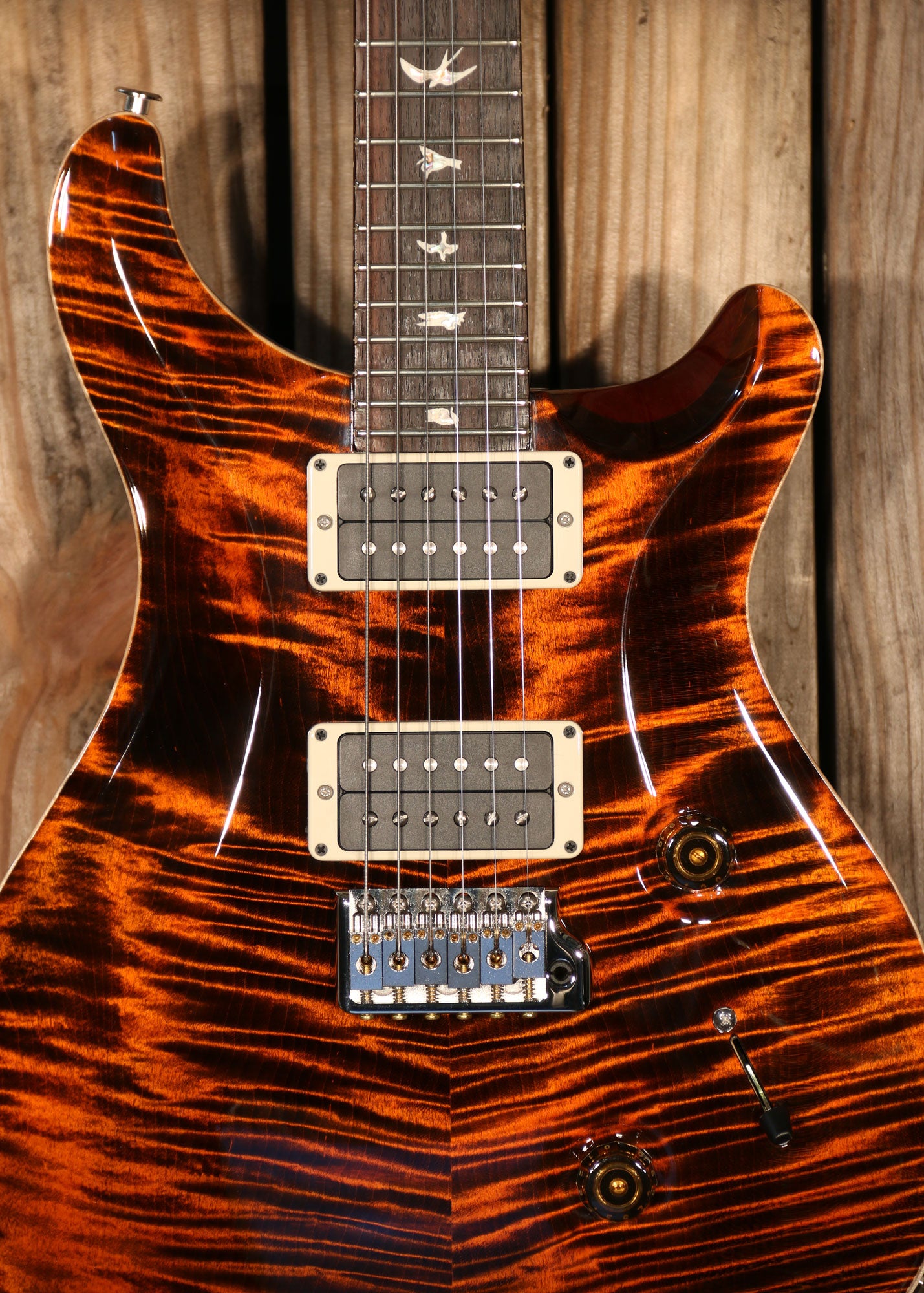 Paul Reed Smith Custom 24, Non 10 Top, Orange Tiger – Bailey