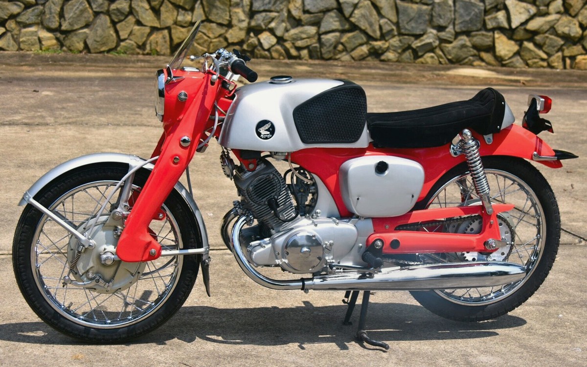 Factory Cafe Racer: 1963 Honda CB92 Benly | Barn Finds