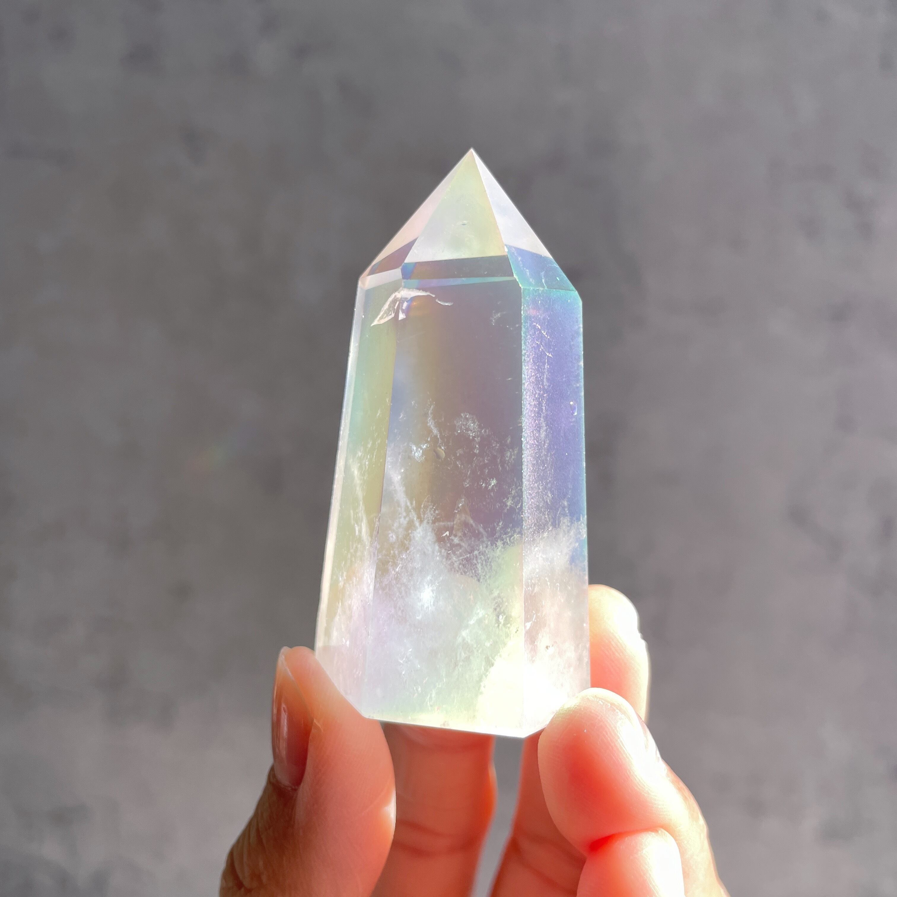 エンジェルオーラの天然石セット06 ◇ クリアクォーツ／ローズクォーツ