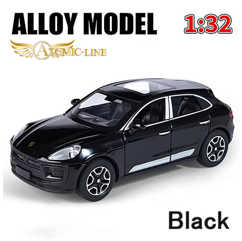 ポルシェ MACAN マカン 1/32 ミニカー 全4色 ライト点灯 エンジン