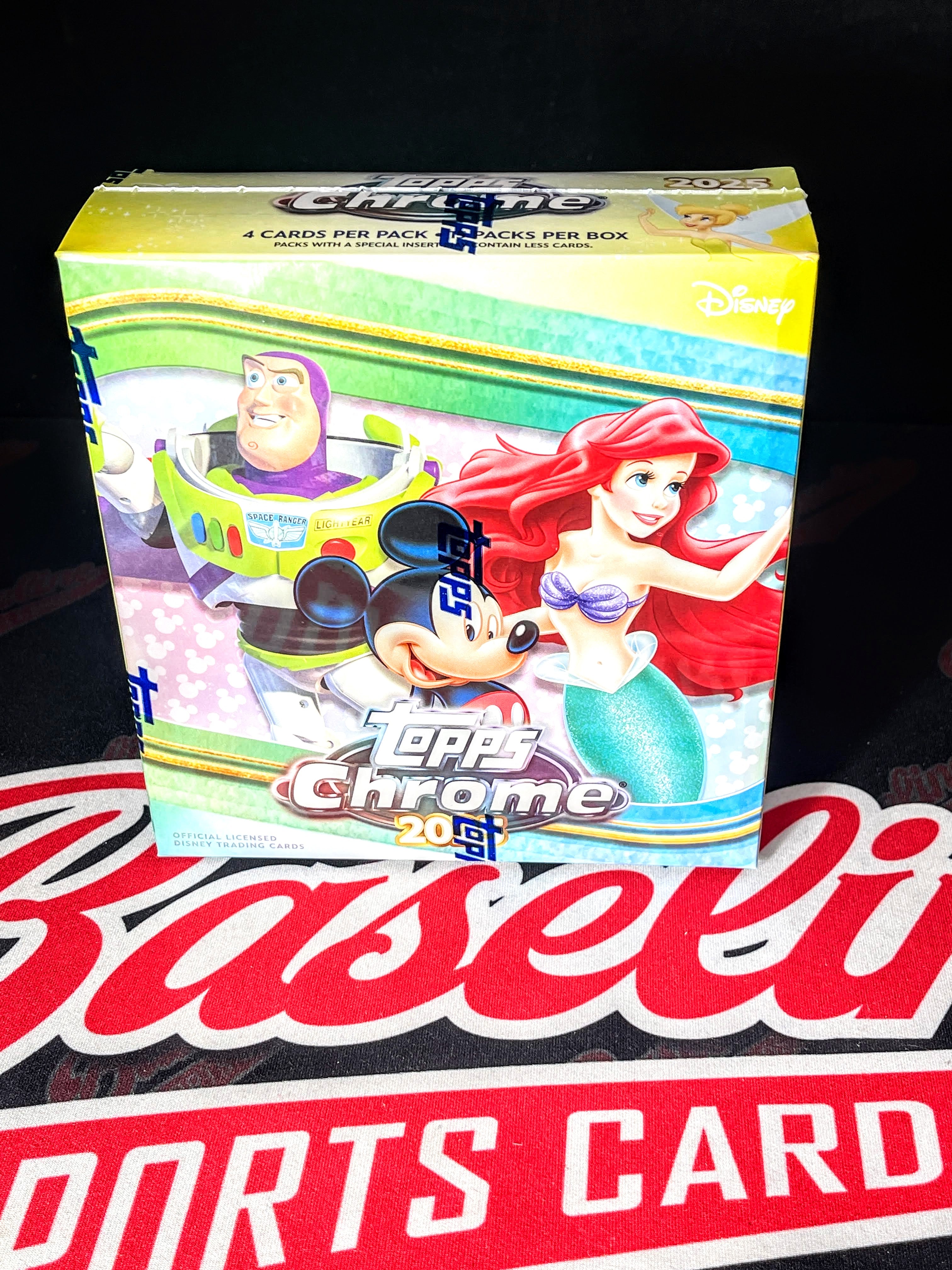 未開封 シュリンク付)Topps Chrome Disney Mega Box 未開封 シュリンク