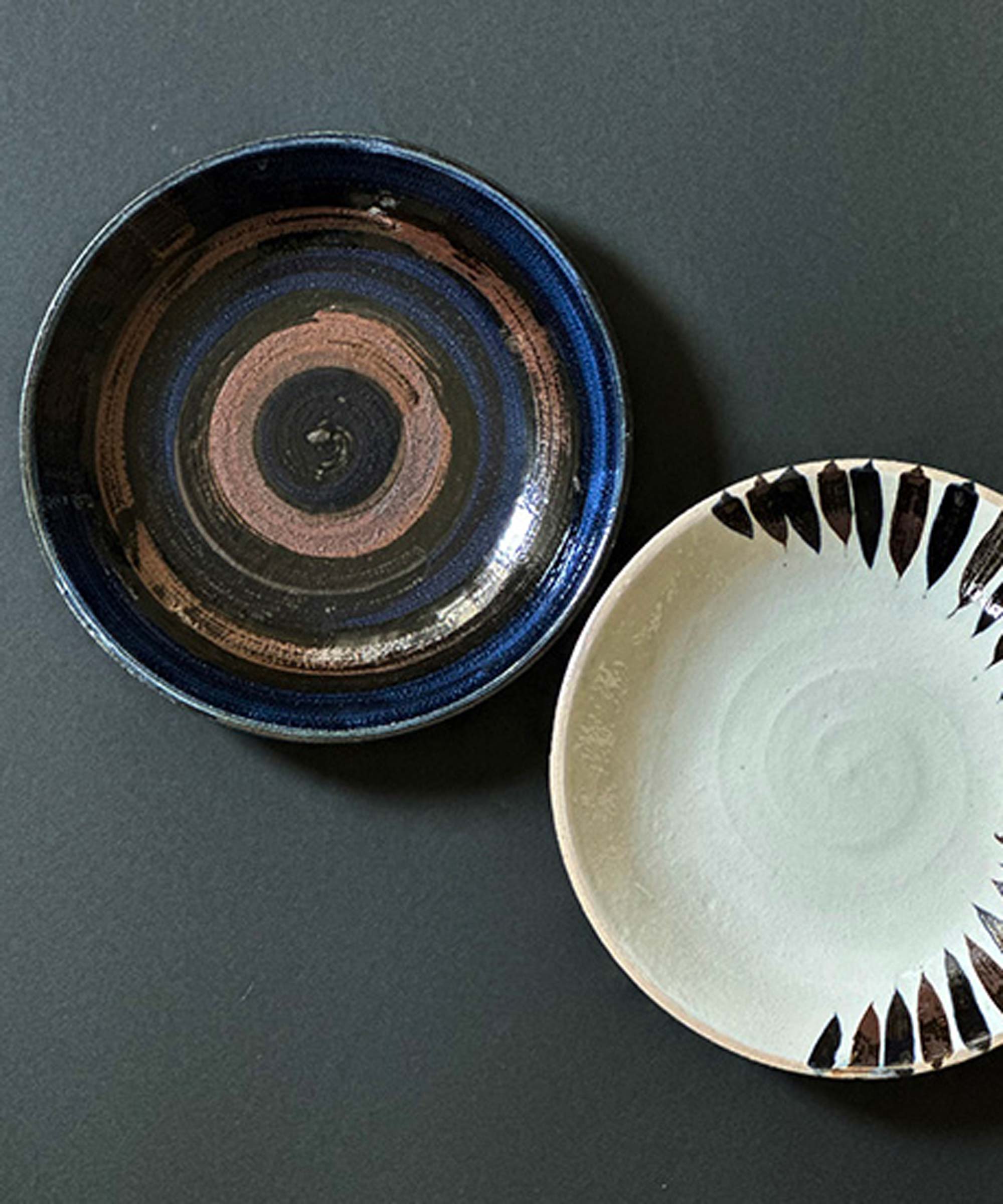 7寸皿 プレート [染錆駒筋] – BASIC AND ACCENT ONLINE STORE