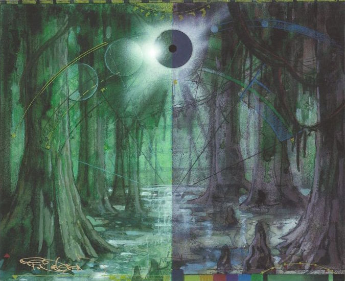 Guru Swamp by Terese Nielsen « Basic Land Art