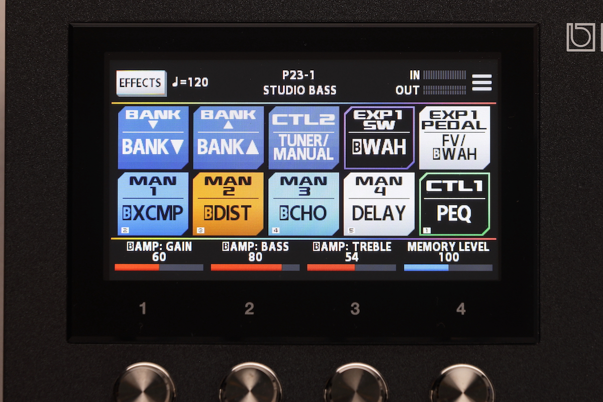 BOSS GX-100 feat. 長谷川カオナシ（クリープハイプ） | ベース・マガジン