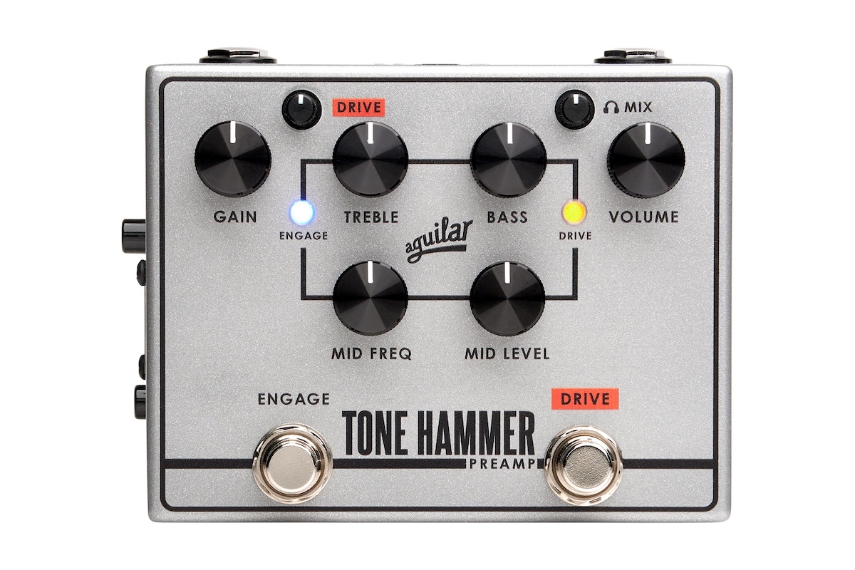アギュラーのペダル「Tone Hammer」が“V2”として新登場！ドライブ