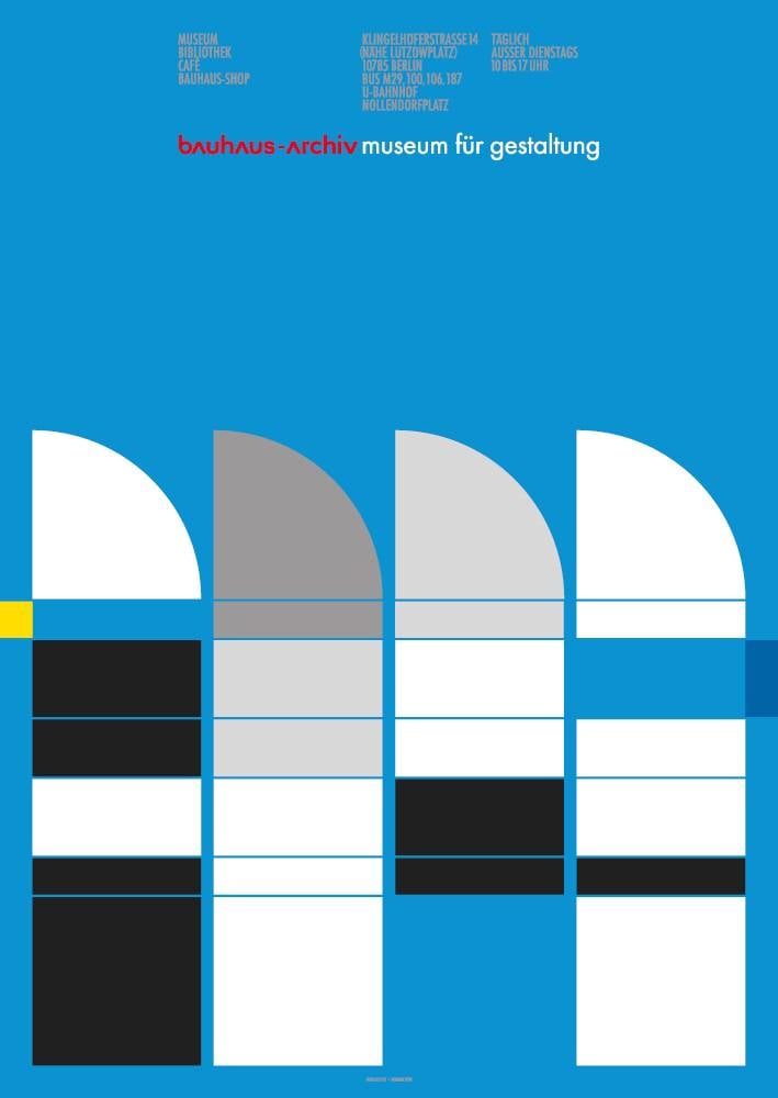 ポスター: バウハウス・アーカイブ | シェッド | バウハウス・ショップ