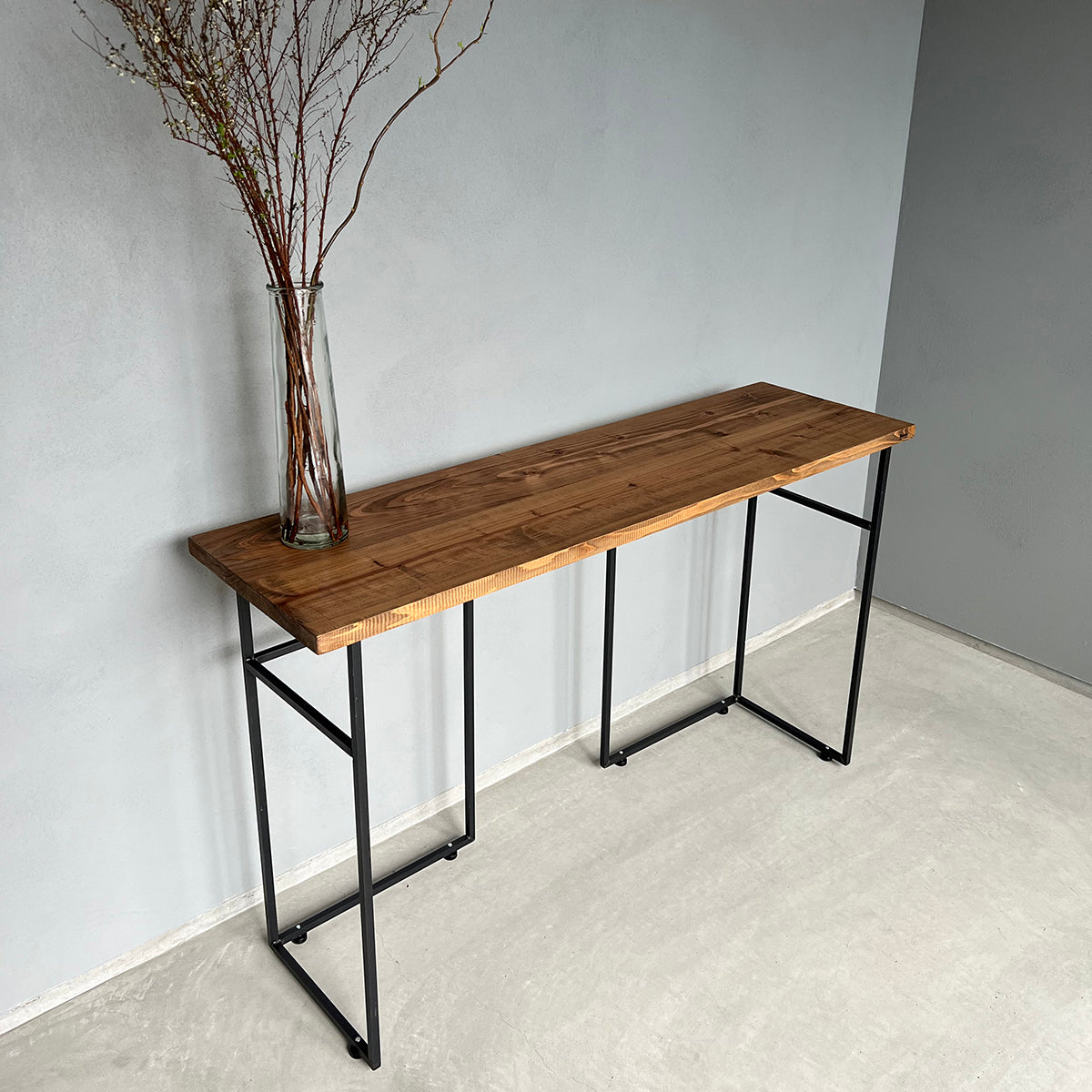 カウンターデスク【IR_LG_M】| オーダーメイドのアイアン家具を中心に