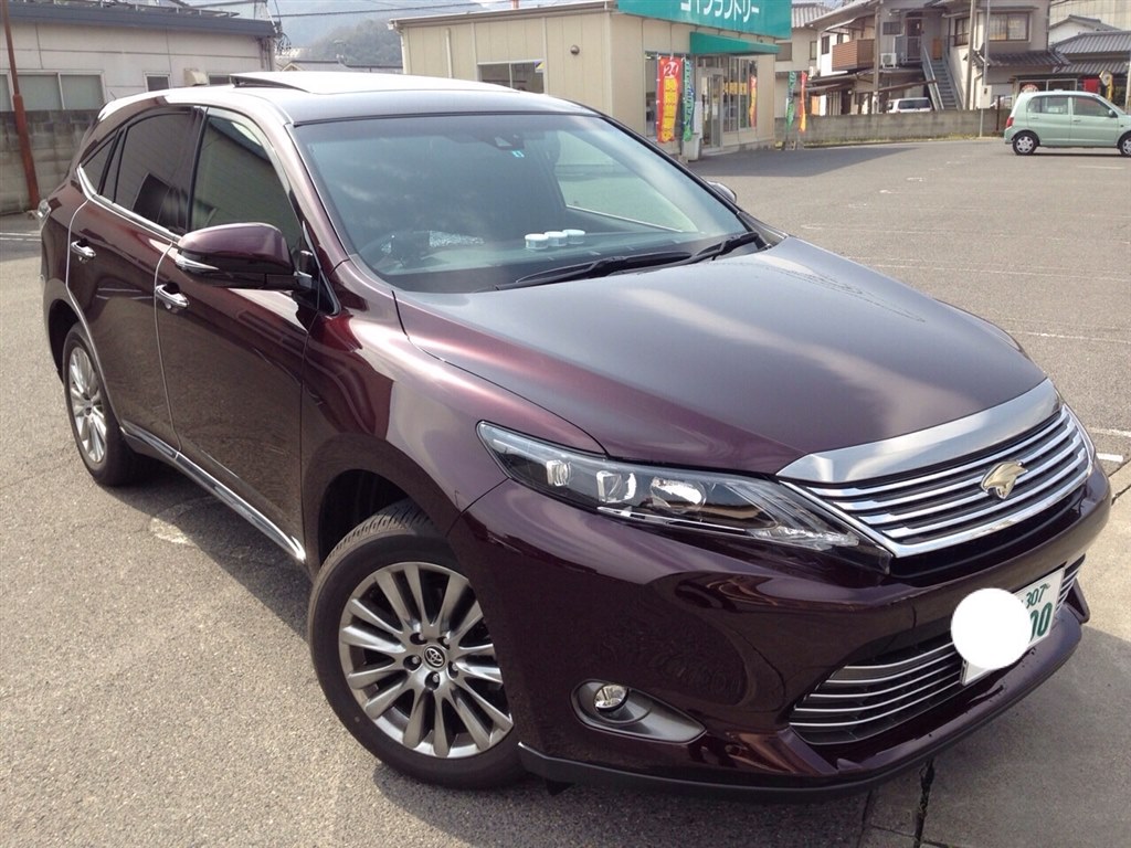 ブラッキッシュレッドマイカ🔰』 トヨタ ハリアー 2013年モデル