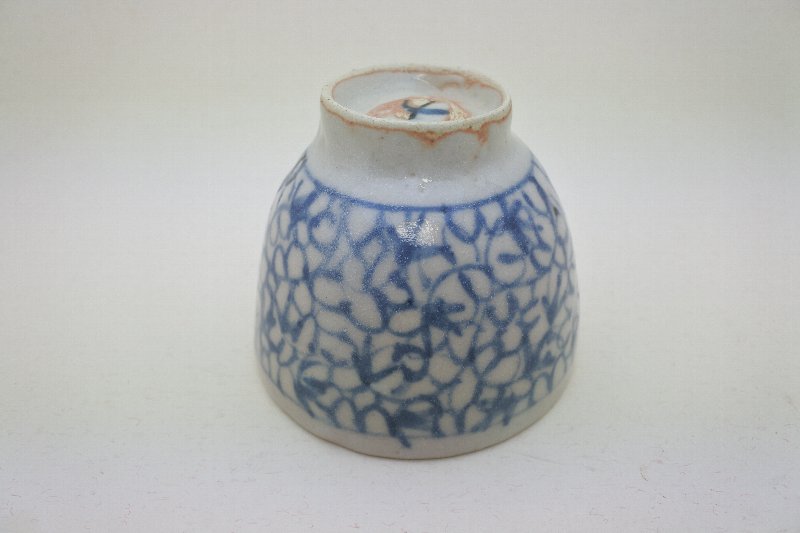 BB-IZUMI|作家ものの器-藤井敬之 志野染付唐草文汲出碗