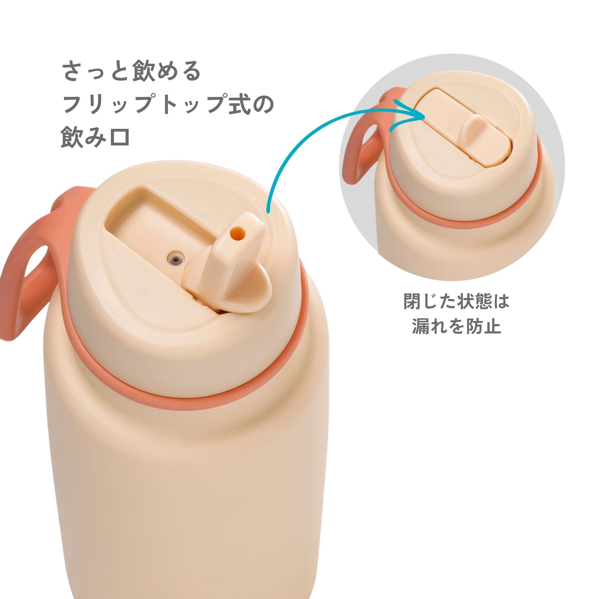 フリップトップボトル 1L（ステンレス製水筒）/Insulated Flip Top