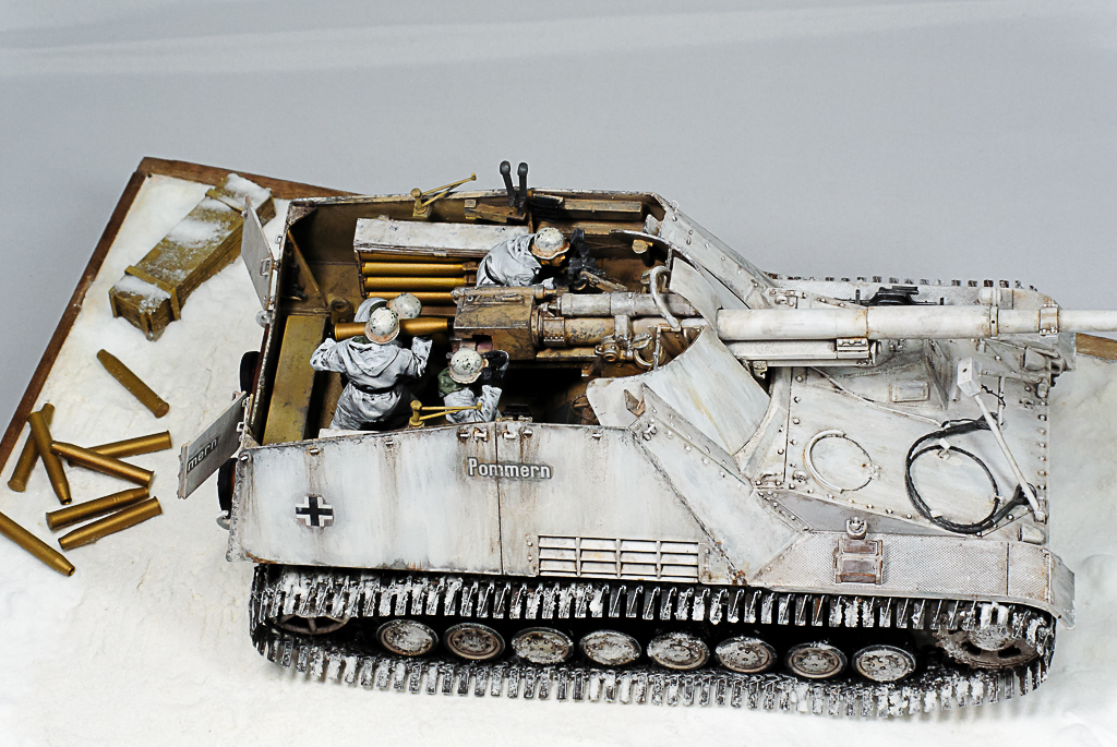 1/35 TAMIYA ドイツ 重対戦車自走砲 ナースホルン 完成: なまくら模型道