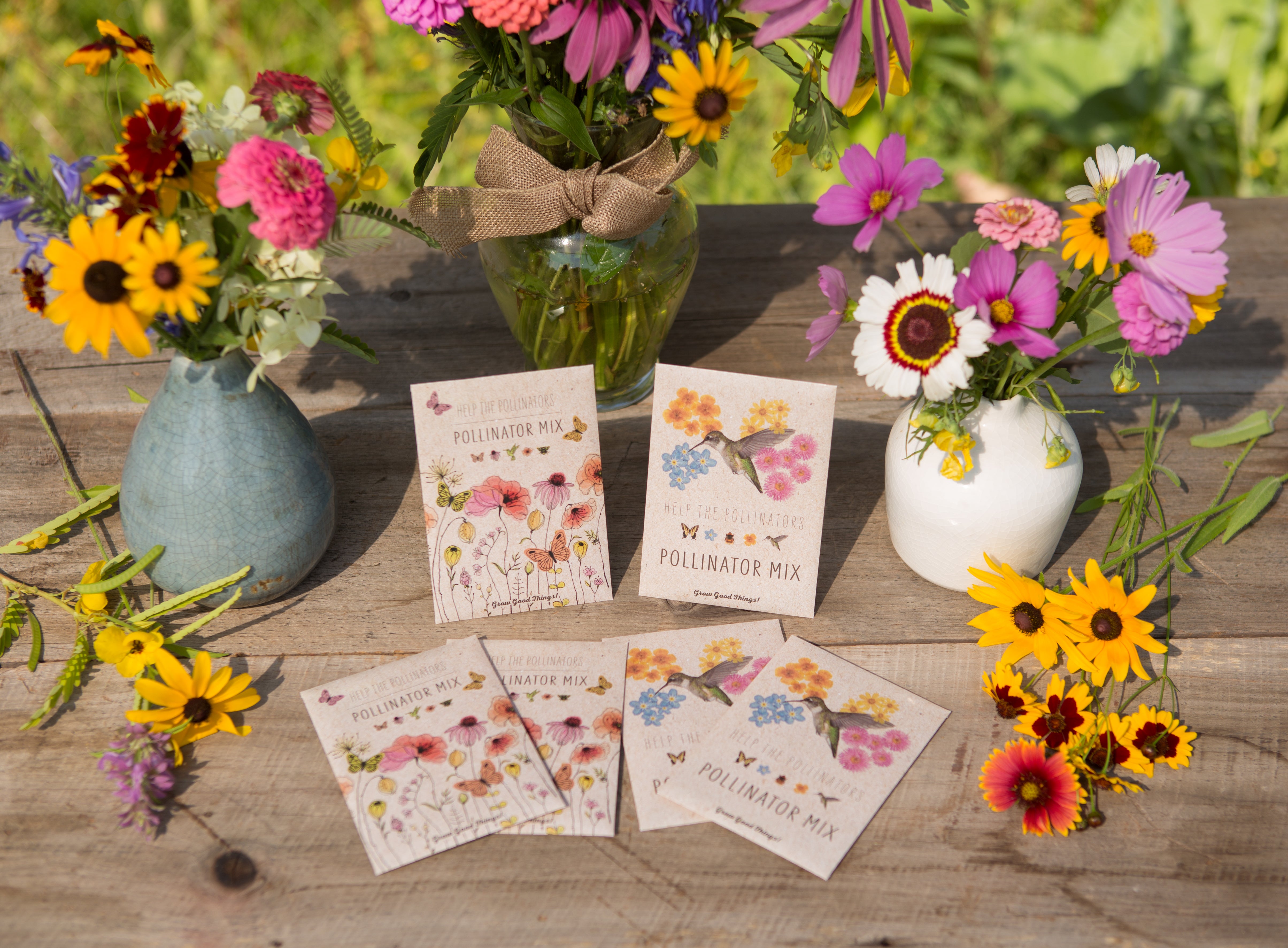 Pollinator Hummingbird - Wildflower Mix Seed Packets | Bentley Seeds