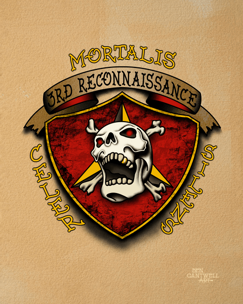 3rd Reconnaissance Battalion – Ben Cantwell Art