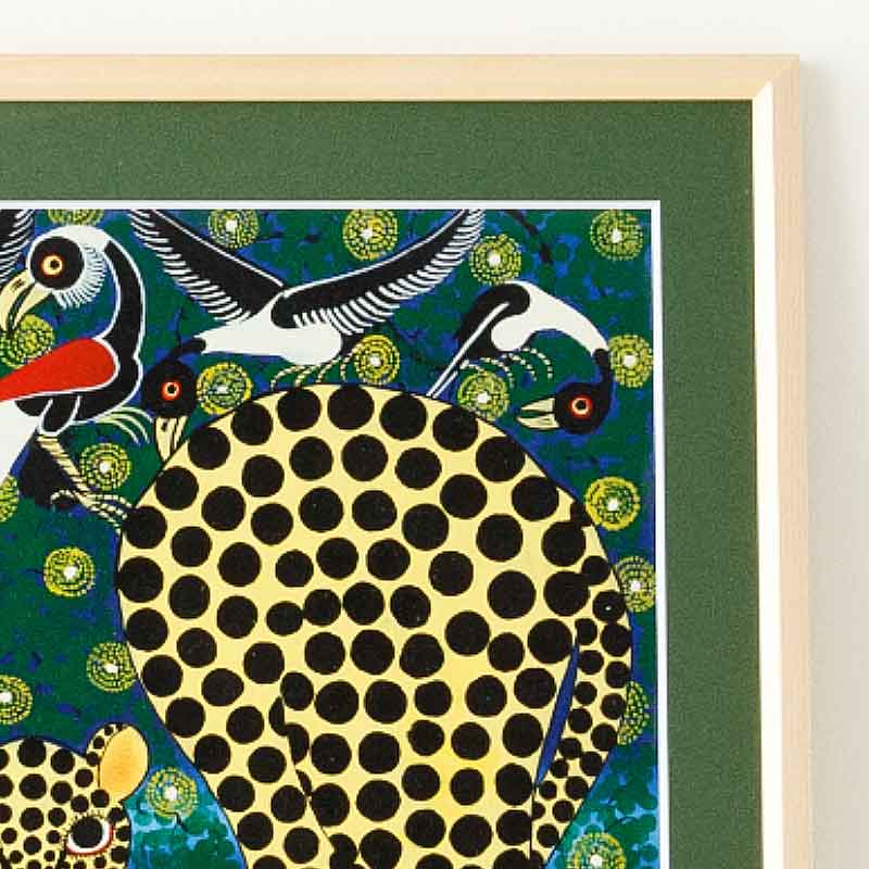 アフリカンアート23 / ヒョウ | ボー・デコール オンラインショップ