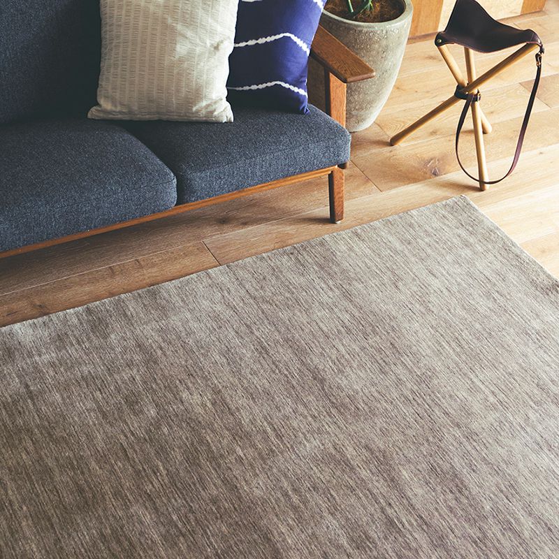 ハグみじゅうたん®] てざわり無地シリーズ 上質ウール絨毯