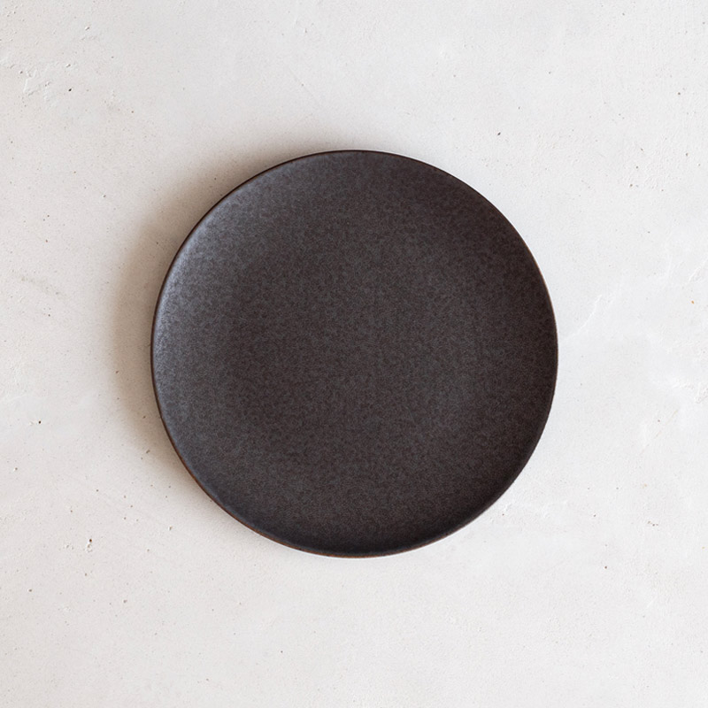 フラットプレート マットブラック / beaudecor porcelain | ボー