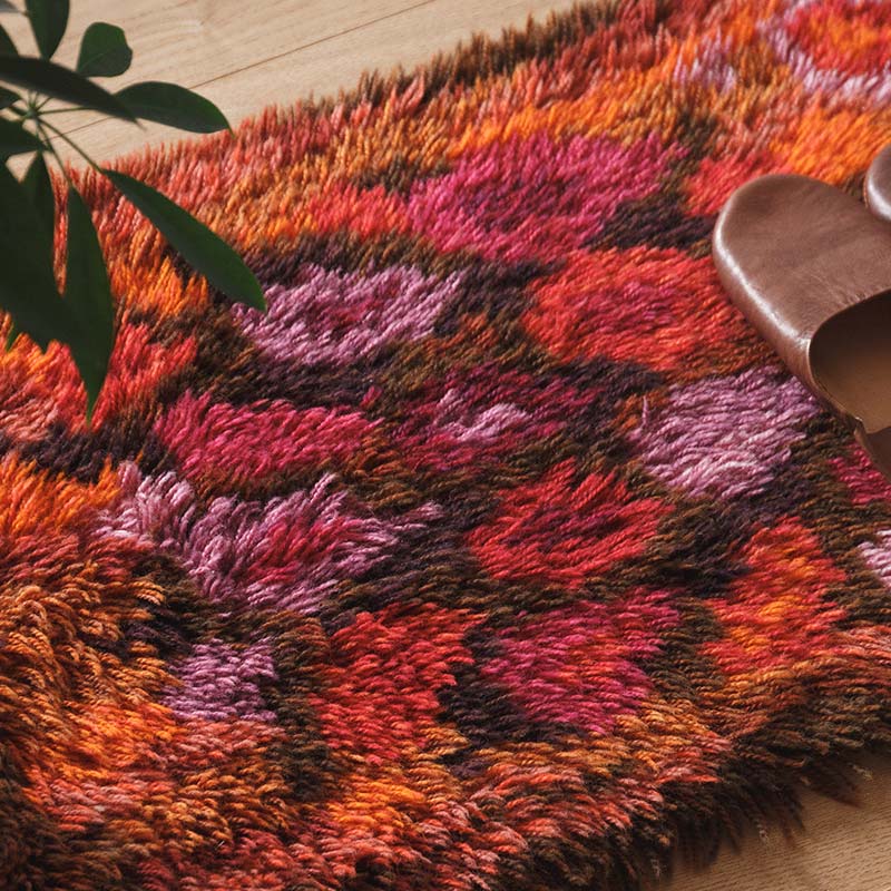 ヴィンテージラグ [リヤ] 1990年代 / OR607 | ボー・デコール