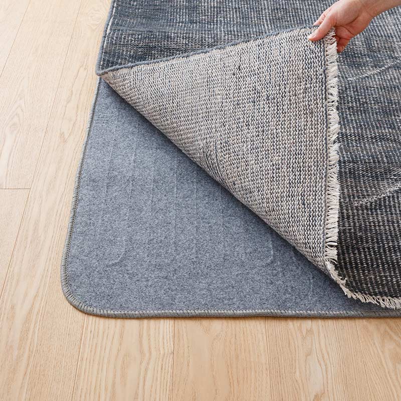 ヴィンテージ風ラグ ウール100％の緑の絨毯 [NR5604フォレストグリーン