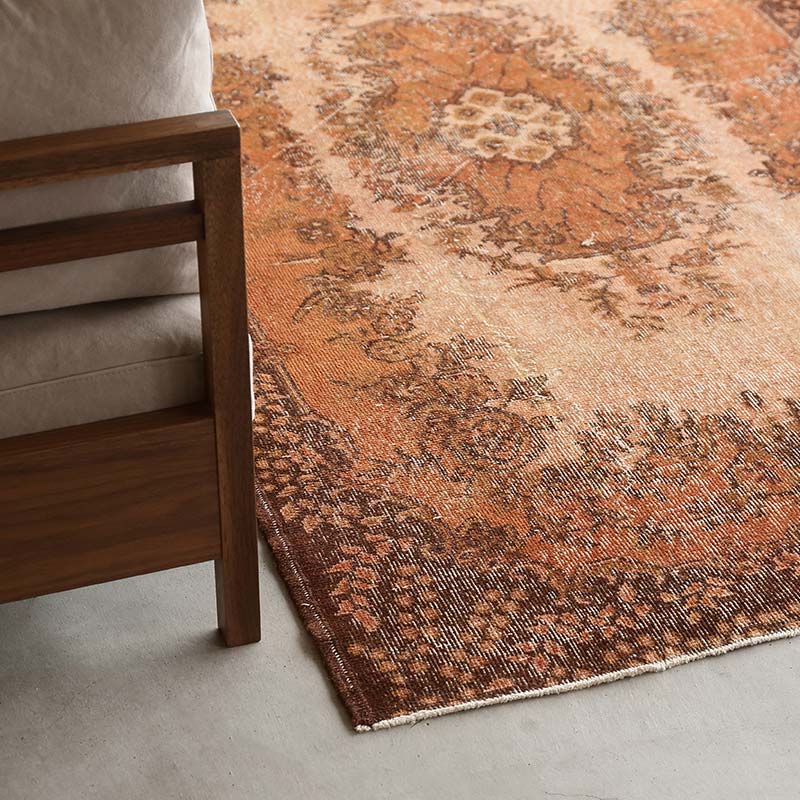 ヴィンテージ後染めラグ [リバースラグ] / RR03 | ボー・デコール